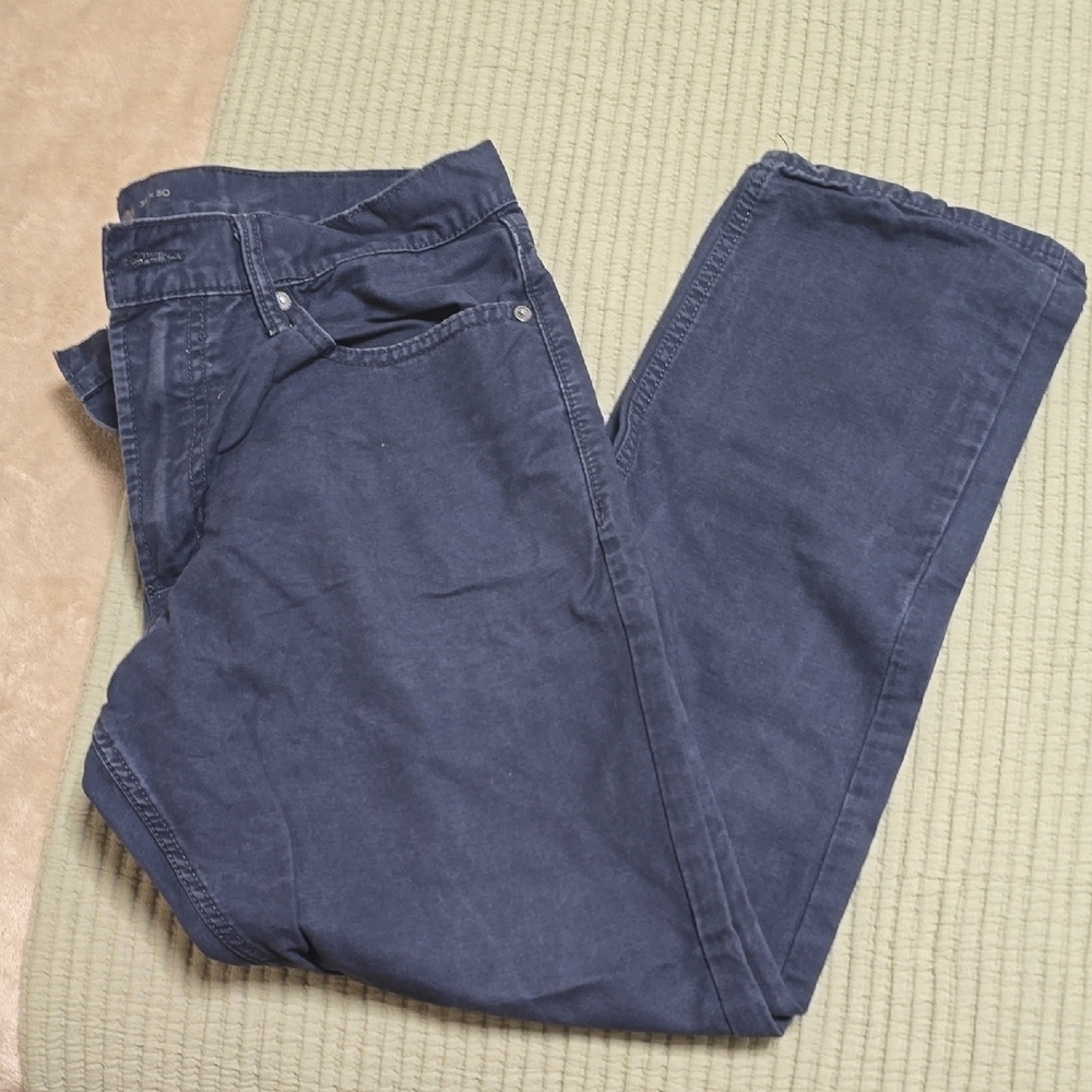 Old Navy Men's Dark Blue Straight Jeans